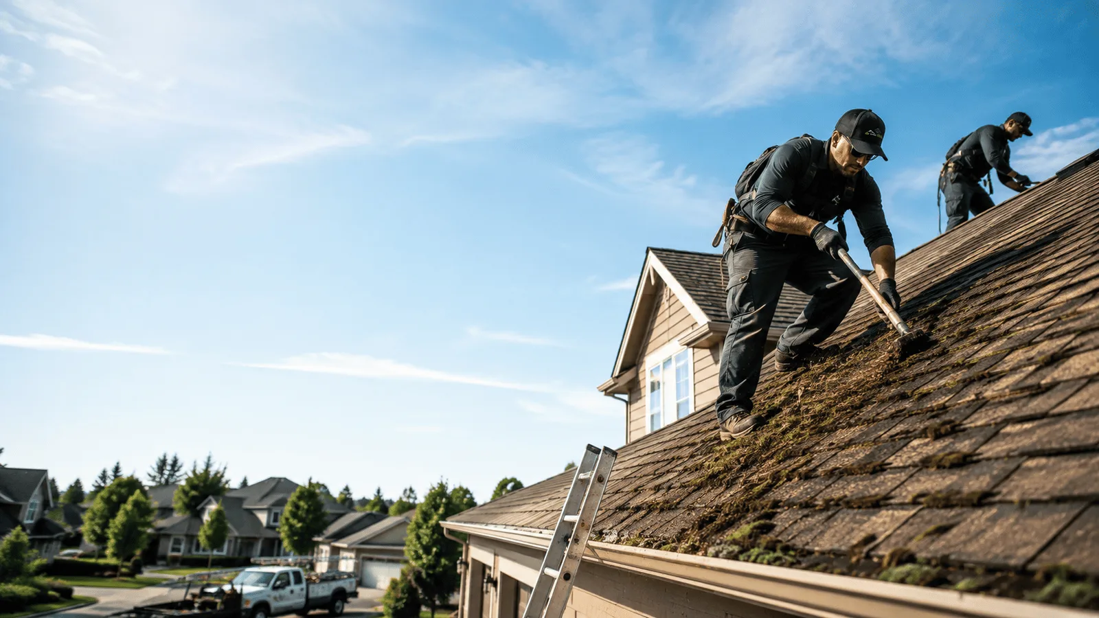 Roof Moss Removal in Cedar Crest, NM near me